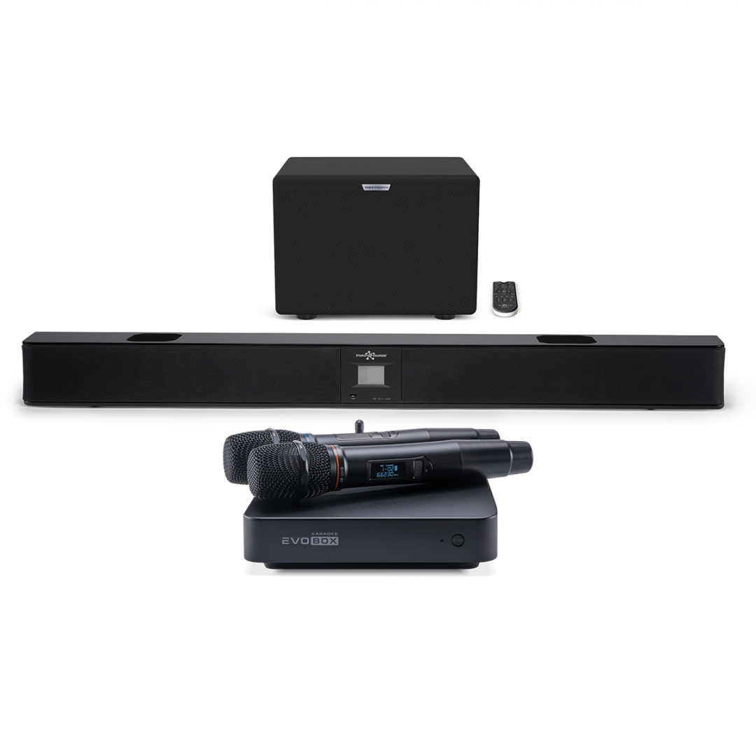 караоке-комплект EVOBOX Plus + EvoSound Bar (саундбар с караоке) в Домодедово