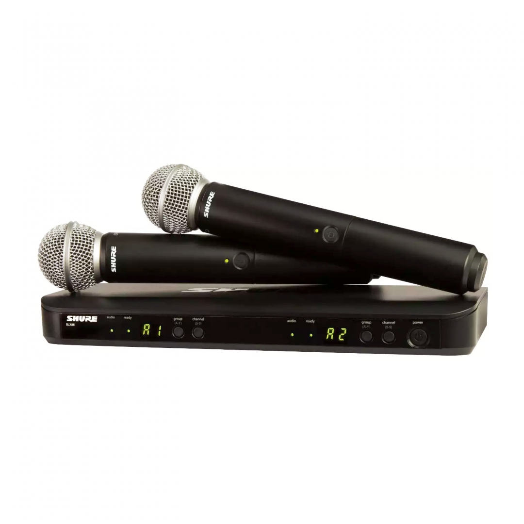 SHURE BLX288E/SM58 M17 вокальная радиосистема в Домодедово