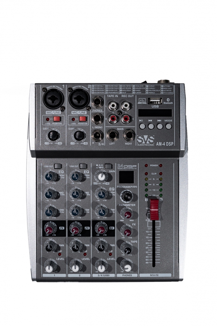 SVS Audiotechnik mixers AM-4 DSP Аналоговый микшерный пульт, 4-канала в Домодедово