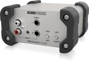Klark Teknik DI 22P пассивный стерео директ-бокс в Домодедово