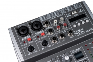 SVS Audiotechnik mixers AM-4 DSP Аналоговый микшерный пульт, 4-канала в Домодедово